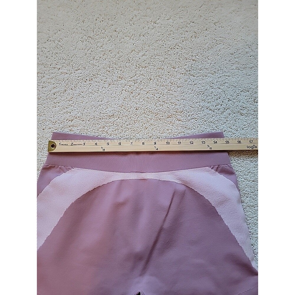 Demi Lovato Fabletics Seamless Statement Leggings XL Mauve Pink NWT - Picture 7 of 9